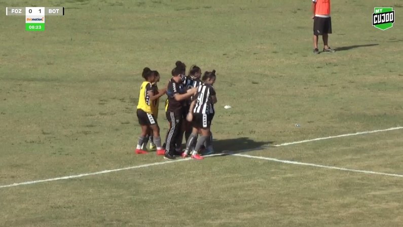 Karol Lins fez o gol da vitória do Botafogo sobre o Foz Catararas no Campeonato Brasileiro Feminino A-2