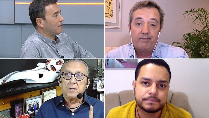 André Rizek, Carlos Eduardo Lino, Galvão Bueno e Henrique Fernandes fala sobre o futuro do Botafogo no Campeonato Brasileiro 2020