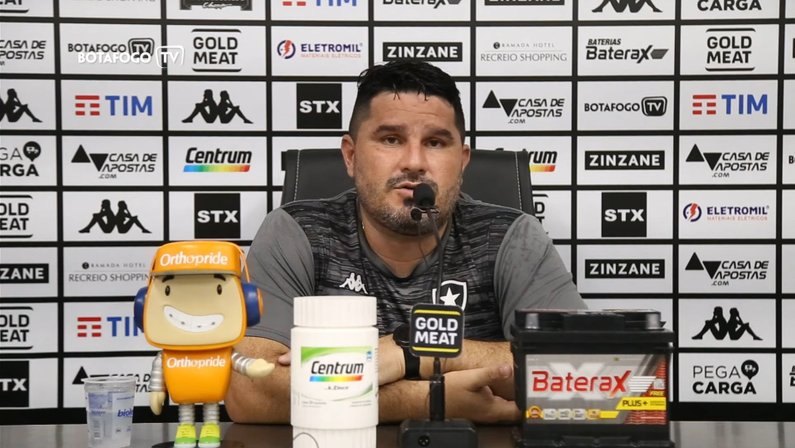 Eduardo Barroca - Botafogo x Corinthians
