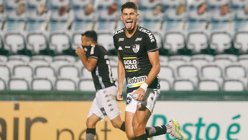 Pedro Raul em Coritiba x Botafogo | Campeonato Brasileiro 2020