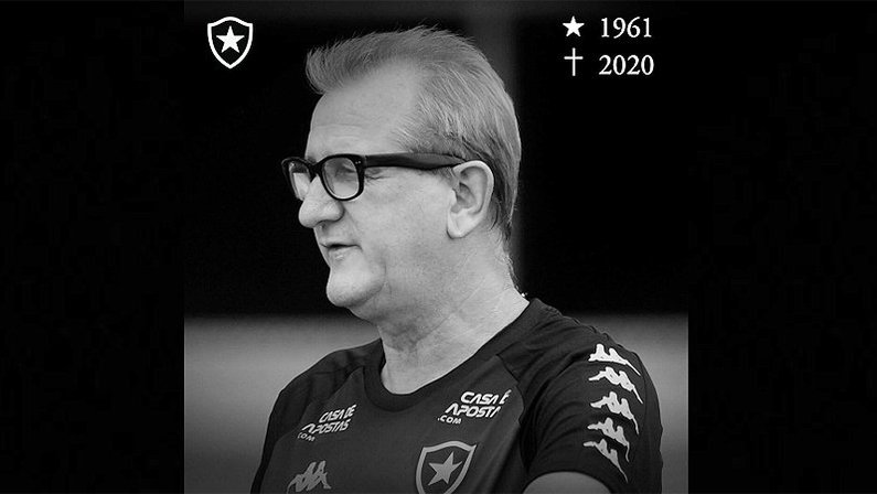 Renê Weber, ex-auxiliar técnico do Botafogo, morre com complicações da Covid-19 (novo