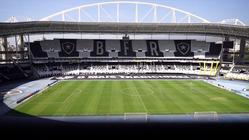 Estádio Nilton Santos, a casa do Botafogo