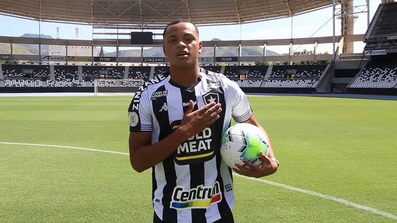 Jhonnatha, atleta do sub-17 do Botafogo