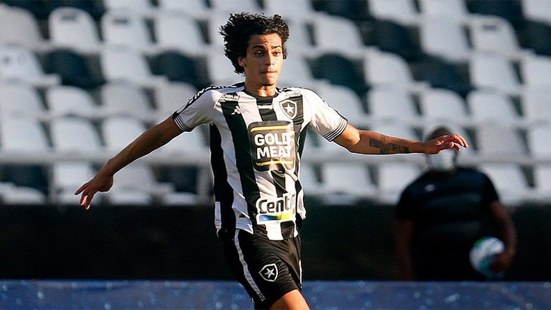 Matheus Nascimento em Botafogo x Atlético-GO | Campeonato Brasileiro 2020