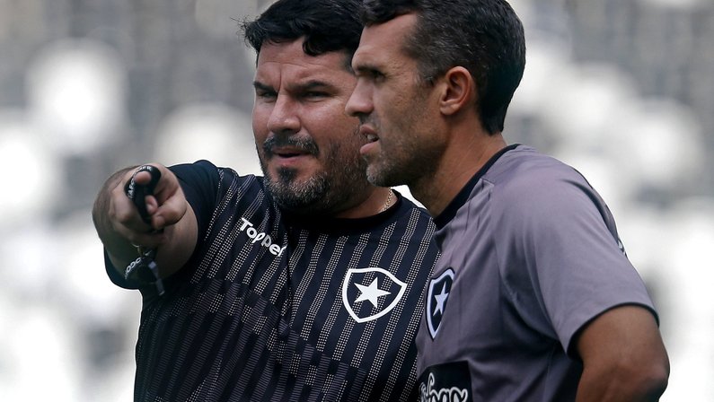 Eduardo Barroca e Bruno Lazaroni - Botafogo