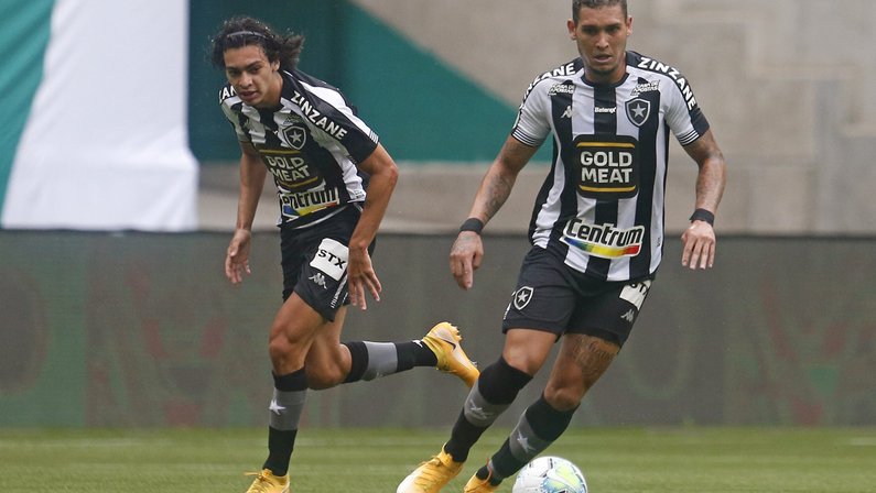 Chama a base! Garotos do Botafogo aproveitam chance contra Palmeiras e tornam equipe mais competitiva