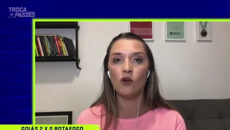 Ana Thaís Matos, comentarista do SporTV, fala do Botafogo