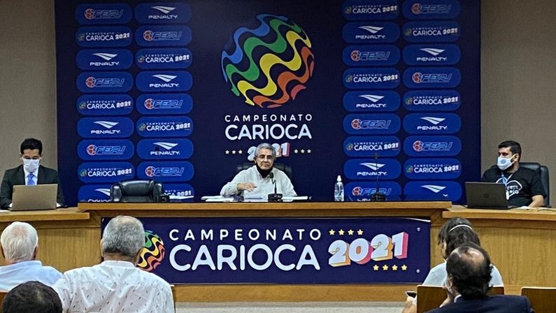 Rubens Lopes no arbitral da Ferj do Campeonato Carioca 2021