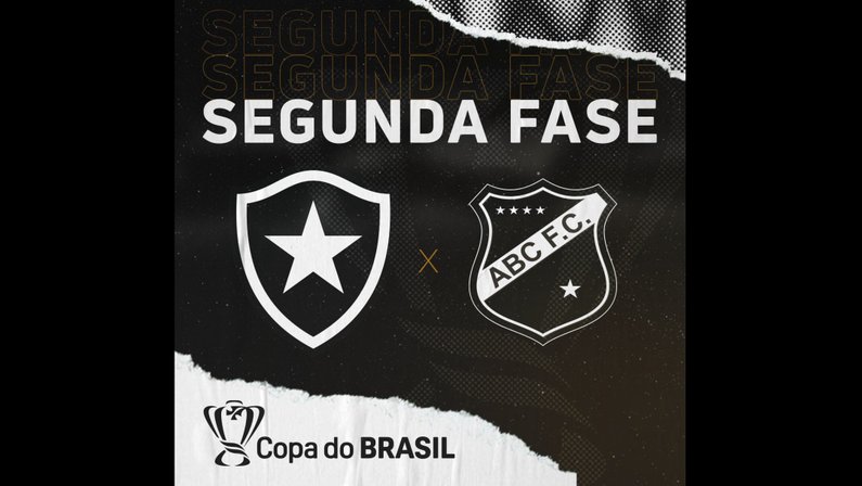 ABC x Botafogo, segunda fase da Copa do Brasil