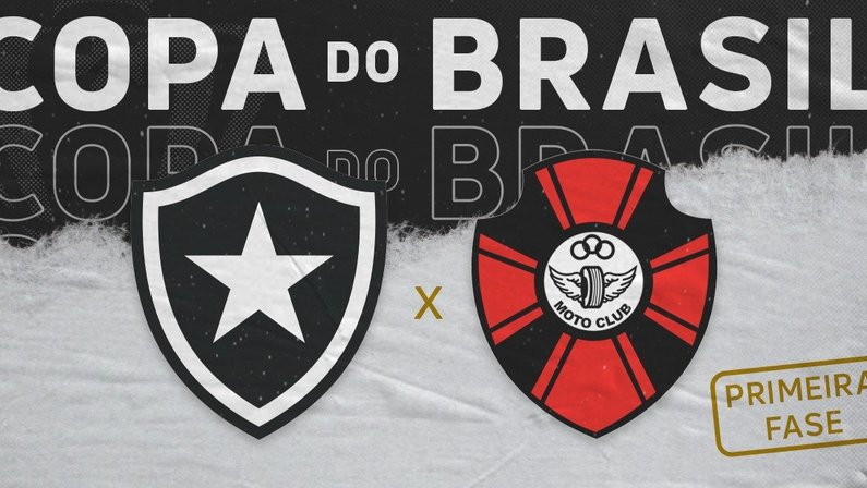 Botafogo x Moto Club: duelo da primeira fase da Copa do Brasil
