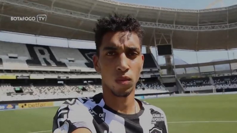 Kauê, jovem promessa do Botafogo