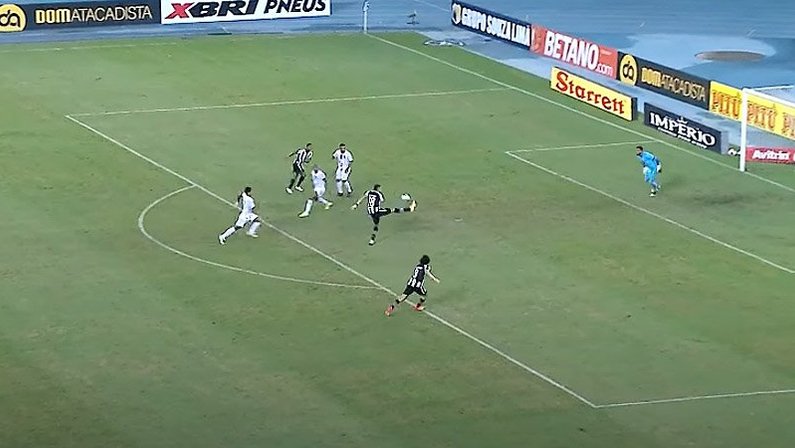 Rafael Navarro e Matheus Nascimento no último lance de Botafogo 3 x 0 Resende | Campeonato Carioca 2021