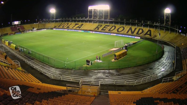 Estádio Raulino de Oliveira, palco de Volta Redonda x Botafogo | Campeonato Carioca Cariocão 21