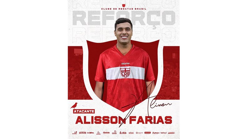 Alisson Farias é anunciado pelo CRB