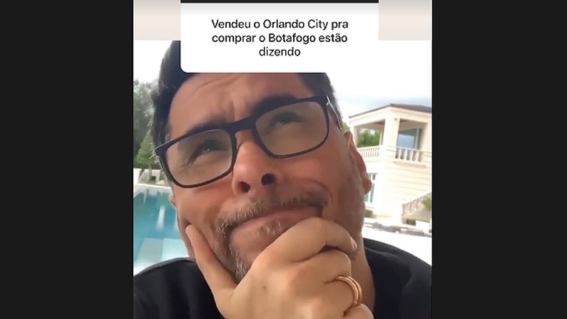 Flávio Augusto reage a pergunta sobre compra do Botafogo após vender Orlando City