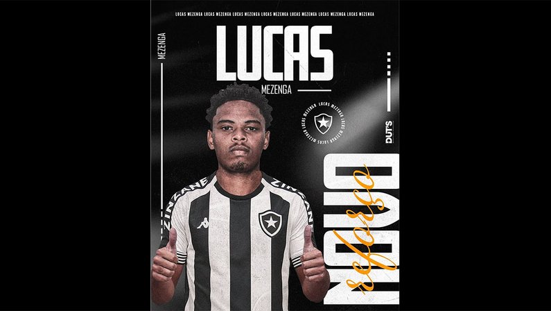 Lucas Mezenga, ex-Nova Iguaçu, reforça o sub-20 do Botafogo