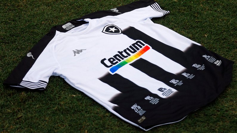 Camisa Botafogo Antirracismo