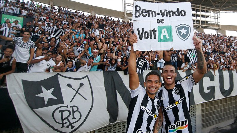 Colunista: ‘Confirmação da volta do Botafogo à Série A foi uma vitória do futebol brasileiro’