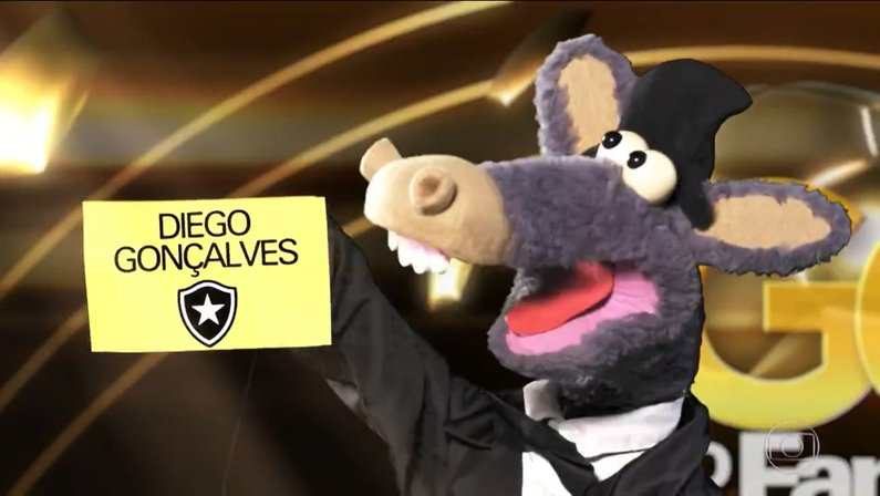 Cavalinho do 'Fantástico' elege o gol de Diego Gonçalves, do Botafogo, o mais bonito da rodada