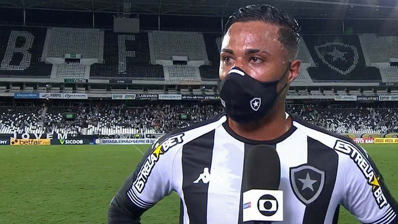 Diego Gonçalves em Botafogo x Confiança | Série B do Campeonato Brasileiro 2021
