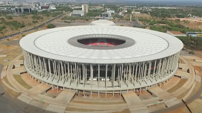 Estádio Mané Garrincha, em Brasília (DF)