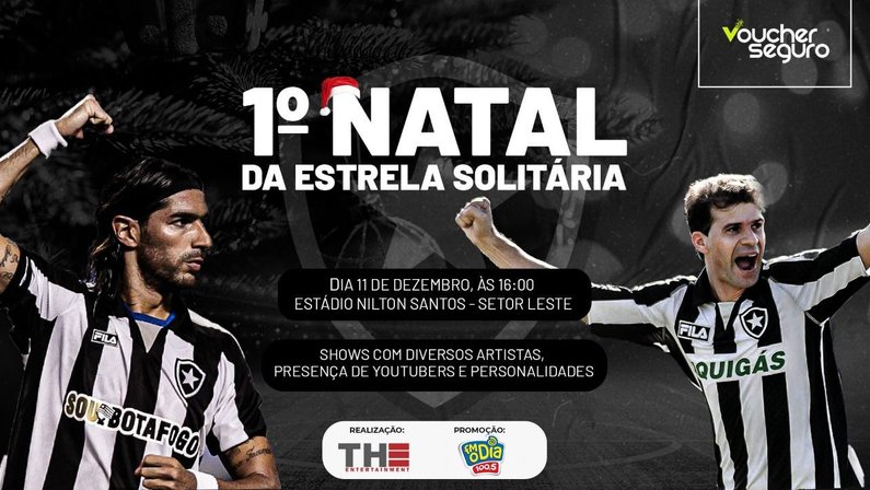 Começa a venda de ingressos para jogo entre times de Túlio Maravilha e Loco Abreu, ídolos do Botafogo