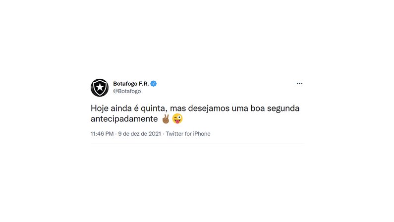 Botafogo rebate provocação do Grêmio, rebaixado: ‘Ainda é quinta, mas desejamos uma boa segunda antecipadamente’