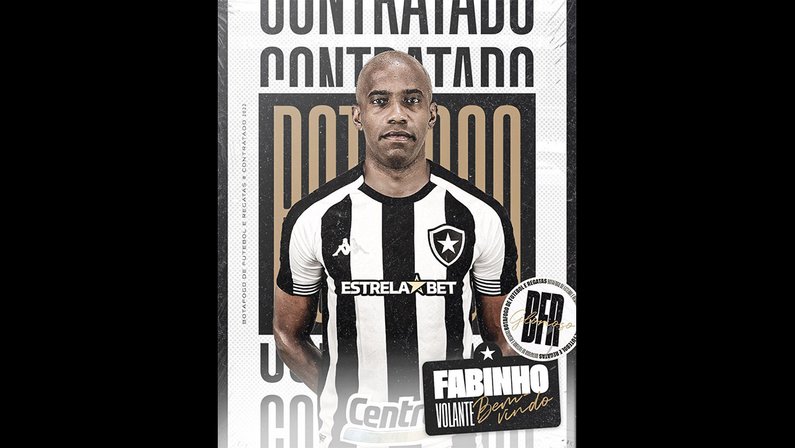 Fabinho, ex-Ceará, é o terceiro reforço do Botafogo para 2022