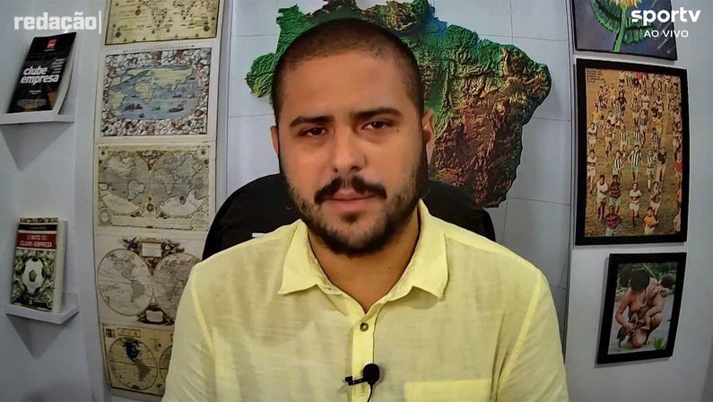 Irlan Simões, comentarista do SporTV