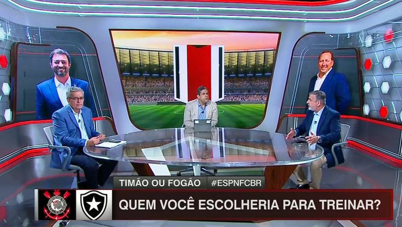 Comentaristas veem Botafogo mais atrativo para Luís Castro a longo prazo: ‘No Corinthians ele pode ambicionar títulos já esse ano’
