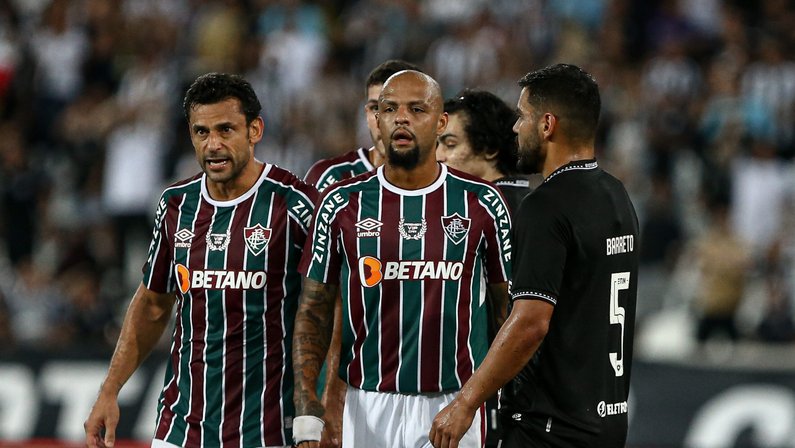 Rival: Luiz Henrique e Felipe Melo desfalcam Fluminense contra o Botafogo; Fred segue fora