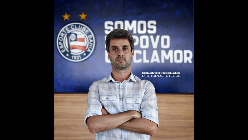Bahia anuncia Eduardo Freeland, ex-Botafogo: ‘Vem de um projeto vencedor para construir outro projeto vencedor’