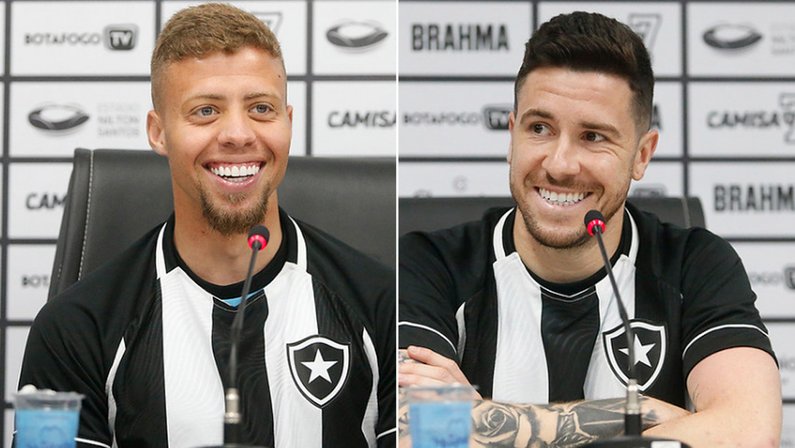 Apresentação de Lucas Fernandes e Gustavo Sauer no Botafogo