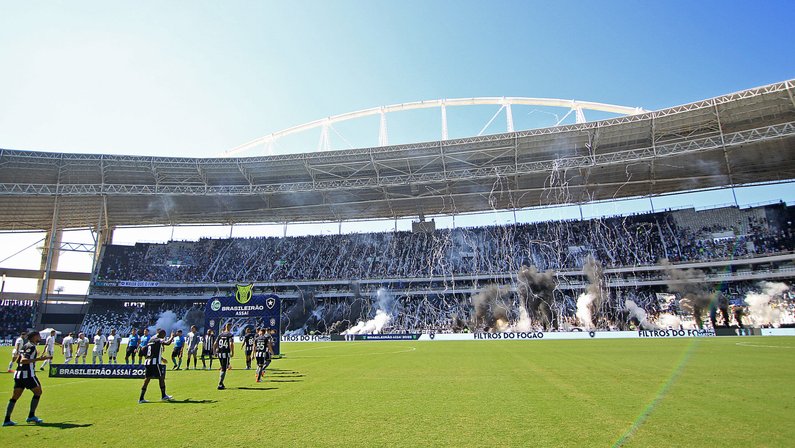 Após cinco rodadas, Botafogo tem a segunda melhor média de público do Campeonato Brasileiro