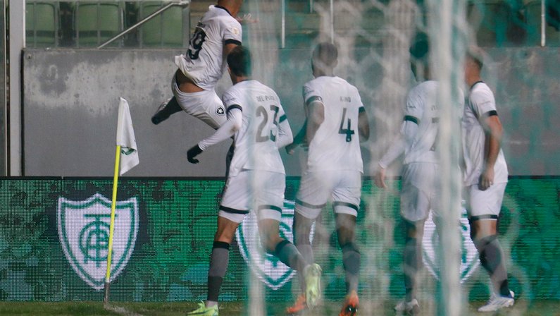 No embalo da torcida, Botafogo tem dificuldade na criação, mas evolui na etapa final, e Erison volta a decidir