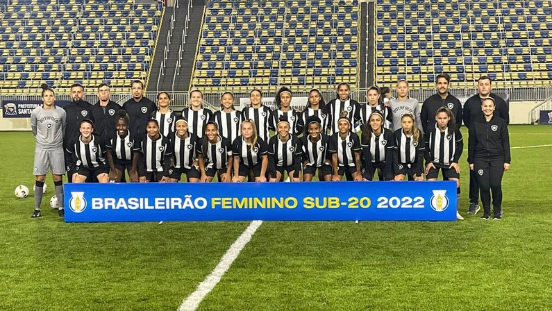 Futebol feminino: Botafogo se recupera no Campeonato Brasileiro Sub-20 e vence o Ceará por 3 a 0