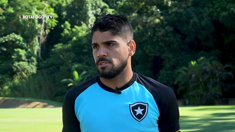Daniel Borges, na Botafogo TV