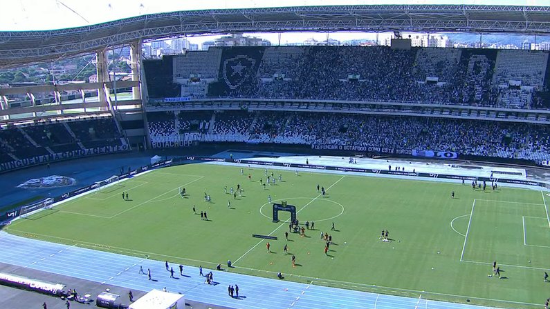 Vai mudar: Botafogo x Fortaleza, domingo, deve ser realizado às 16h após pedido da Globo