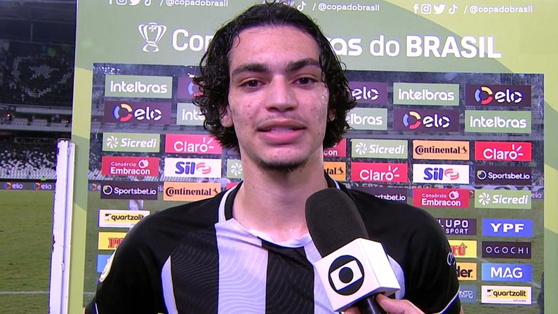 Matheus Nascimento em Botafogo x Ceilândia | Copa do Brasil 2022