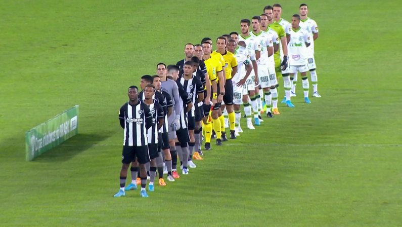Elenco em Botafogo x América-MG | Copa do Brasil 2022