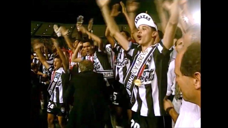 Botafogo campeão da Copa Conmebol em 1993 no Maracanã