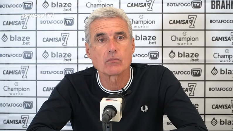 Luís Castro em Cuiabá x Botafogo | Campeonato Brasileiro 2022