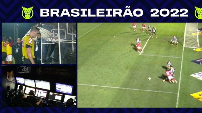 VAR em Red Bull Bragantino x Botafogo | Campeonato Brasileiro 2022