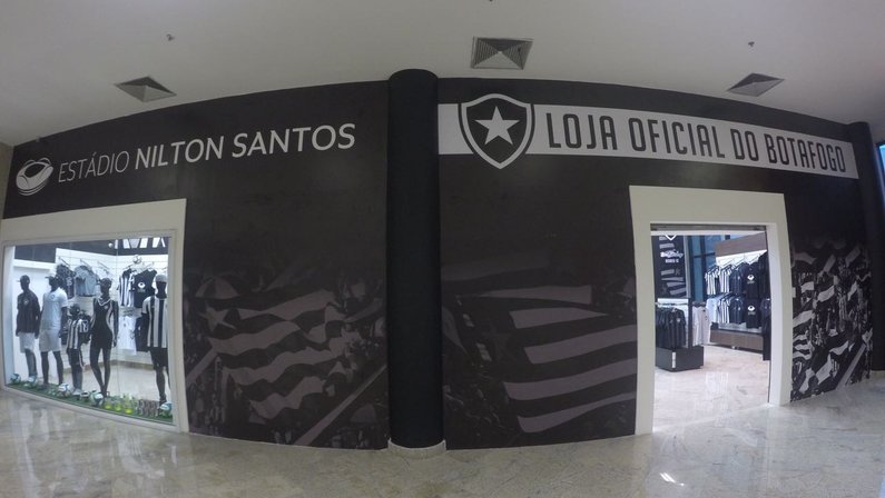 Loja do Botafogo no Estádio Nilton Santos