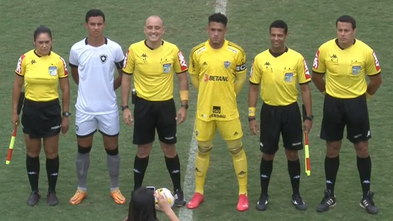 Botafogo arranca empate com Atlético-MG no fim, mas é eliminado no Campeonato Brasileiro Sub-17