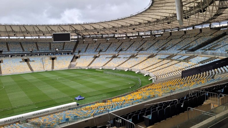 Estádio do Maracanã em setembro de 2022