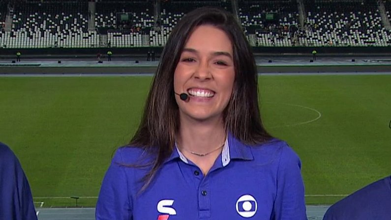 Copa do Brasil: Renata Silveira vai narrar Botafogo x Athletico-PR na Globo, quarta-feira