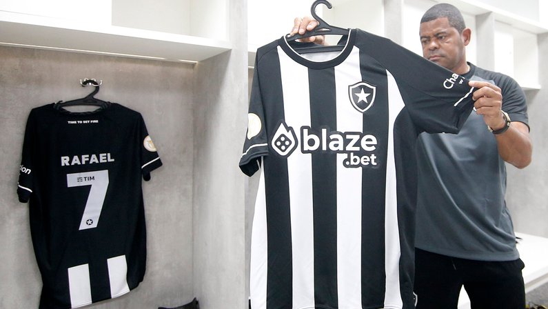 Botafogo tem propostas na mesa para patrocínio da camisa; contrato com a Blaze vence no fim de 2022