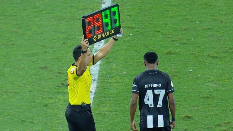 Jeffinho em Botafogo x Internacional | Campeonato Brasileiro 2022