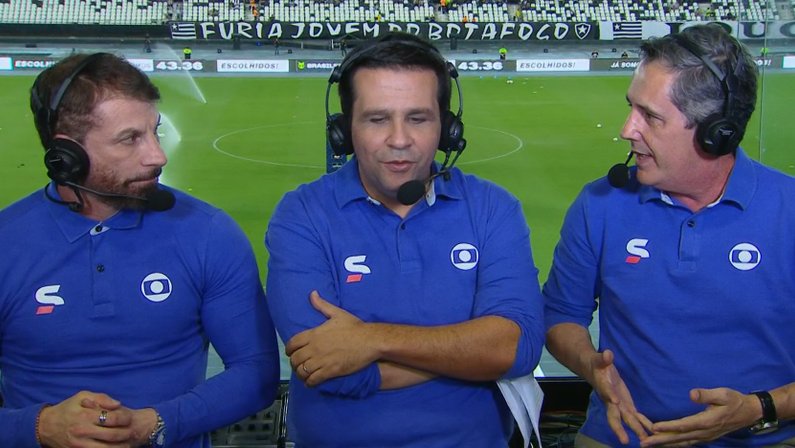 Botafogo x Internacional: DanDan narra o jogo no novo horário nobre do SporTV